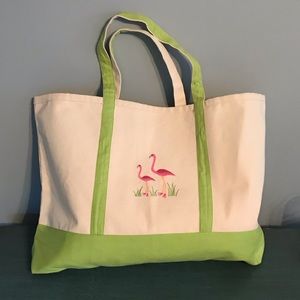Like New. Cute canvas tote